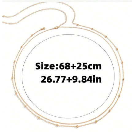 Beach Body Chain Sexy Waist Chain Belly Chain