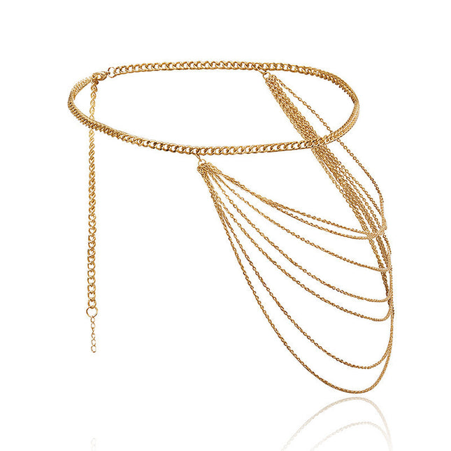 Jean Chain Belt Layered Chunky Pants Chain