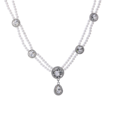 Vintage Irregular Exaggerated Pearl Necklace
