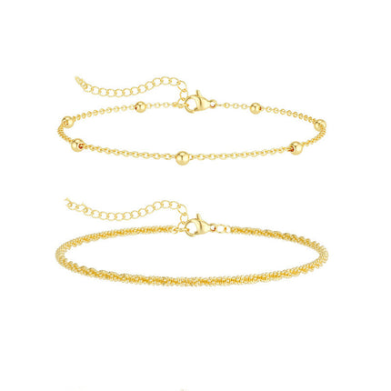 Multi Layer Anklet Fashion Gold Ankle Jewelry