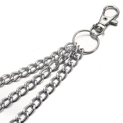 Jean Chain Belt Punk Metal Crescent Moon Geometric Chain Pants Chain