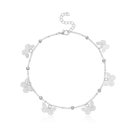 Beach Fashion Butterfly Pendant Ankle Jewelry