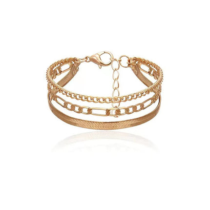 Multilayer Chain Bracelet