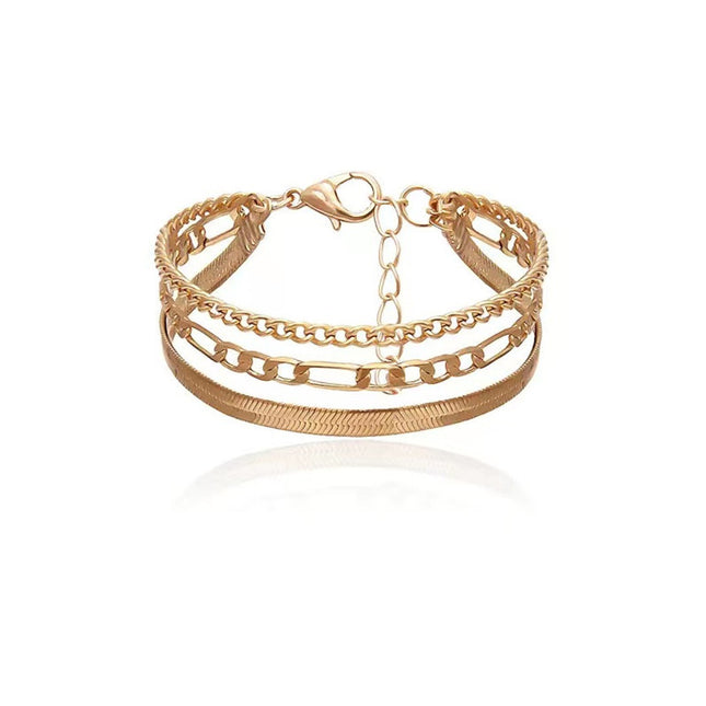 Multilayer Chain Bracelet