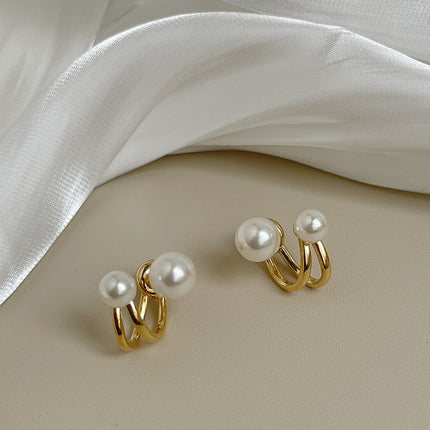 Irregular Pearls Post Earring - FASHION SHEGOODS LLC