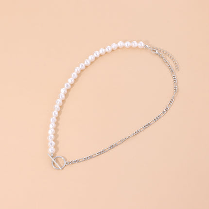 OT Buckle Choker Necklace Jewelry Women