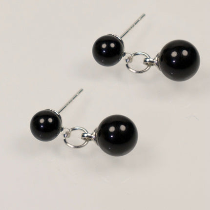 Multicolor Natural agate Raw Stone Earrings
