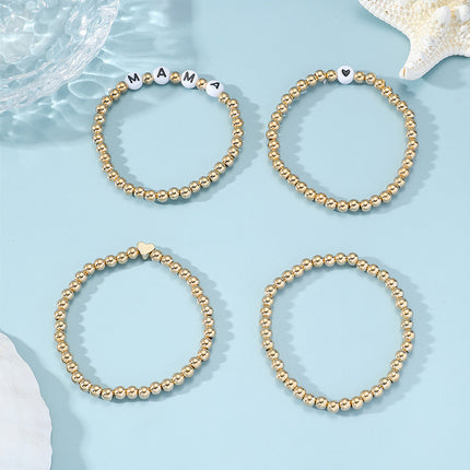 CCB Beaded Elastic Bracelet