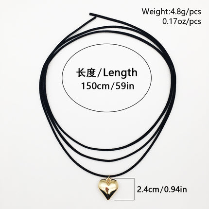 Vintage Women Heart Choker Necklace