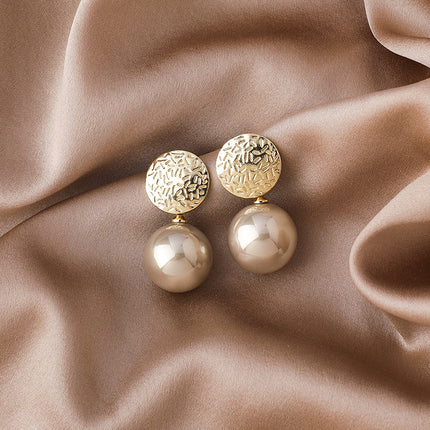Pearl Geometric Sweet Elegant Women Dangle Earring