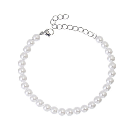 Beauty Pearl Beads Chain bracelet