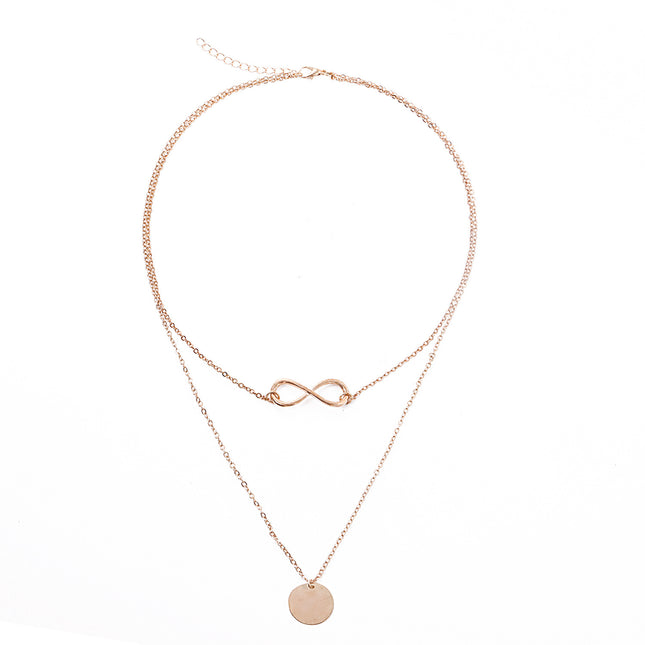 Infinite Charm Chain Choker Necklace