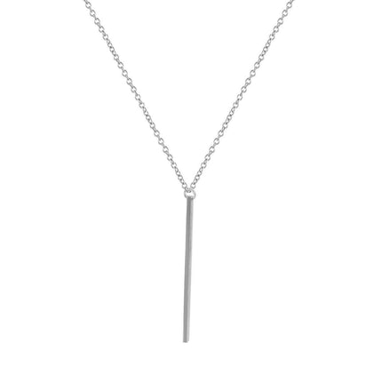 Long bar Pendant Necklace for Girl