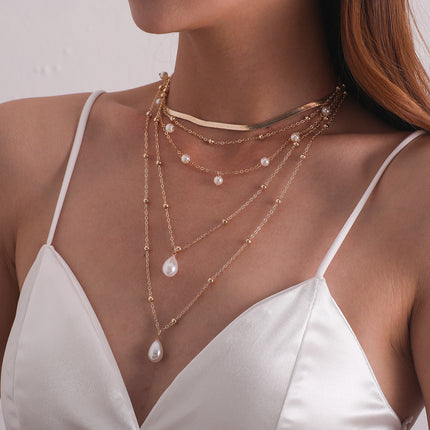 Handmade Multi-Layer Bead Necklace