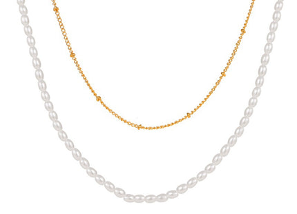 Trendy Multilayer Elegant Pearl Necklaces