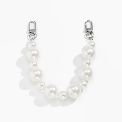 Handbag Shoulder Chain Long Beaded Chain Pearl Strap for Bag