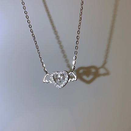 Simple Trendy Necklace Angel Wings