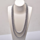 8MM Grey Pearl120CM