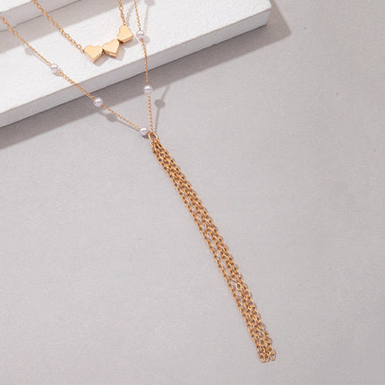 Trendy Heart Charm Necklace for Women