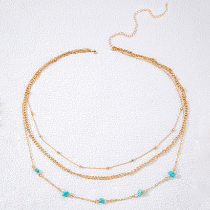 Sexy Bohemian Style Colorful Gravel Waist Chain