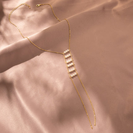 Sexy Round Shape Necklace Chest Chain