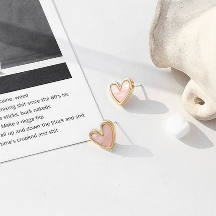 Small Heart Love Earrings