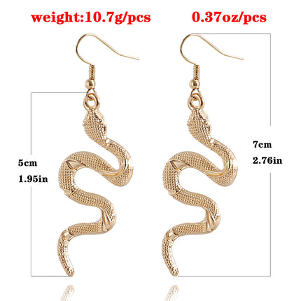 Snake Pendant Earring