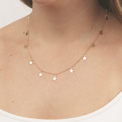 Star Charm Chian Necklaces