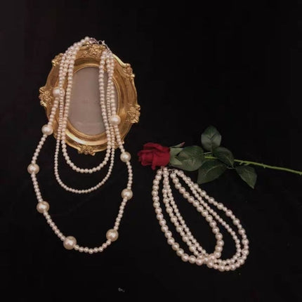 Multi-Strands Necklace Gift Fashion Women Party Jewelry - FASHION SHEGOODS LLC