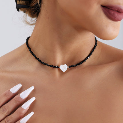 Vintage Heart Love Pendant Necklace