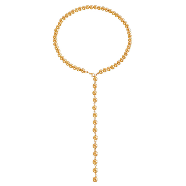 Ball Beads Necklace Choker Women
