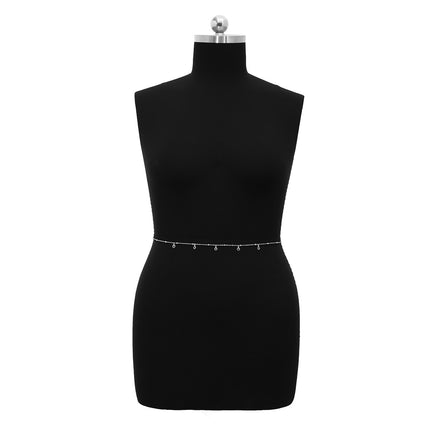 Single Layer Waist Chain Crystal Stone Body Chain