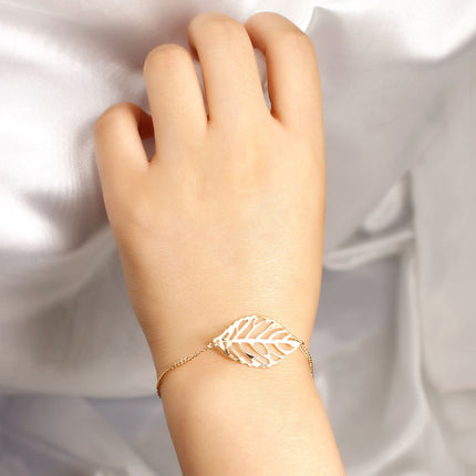Leaf Link Lady Bracelet