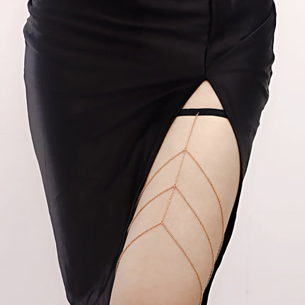 Elastic Leg Chain Women Simple Body Jewelry