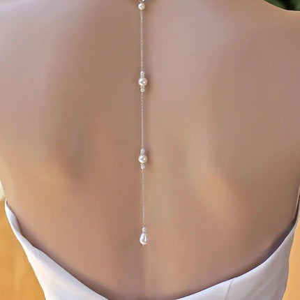 Elegant Back Chain Body Necklace