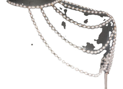 Tassel Chest Sexy Layer Pearl Body Chain