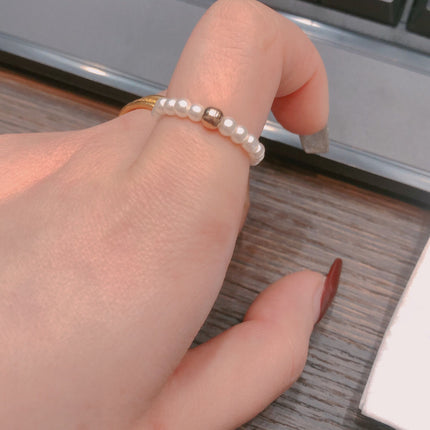 Tinny Pearl Rings