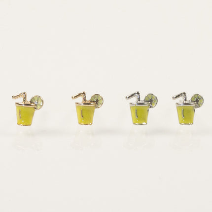 Cocktail glasses Stud Earrings
