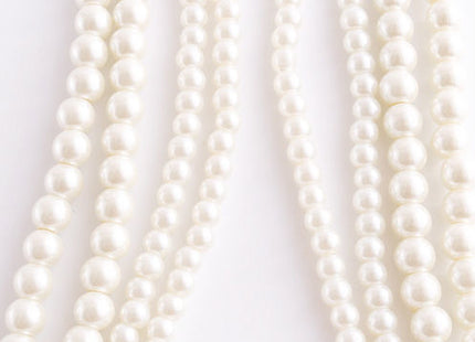 Retro Choker Necklace Multi-Layered Baroque Beaded Imitation Pearl