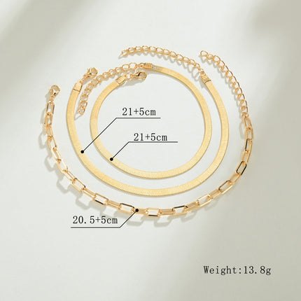 Lady Foot Chain Layer Ankle Bracelet
