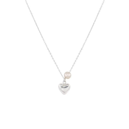 Pearl Love Pendant Necklace