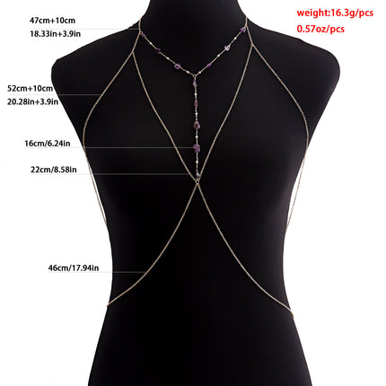 Bikini Chain Punk-style Nightclub Sexy Halter Body Waist Chain