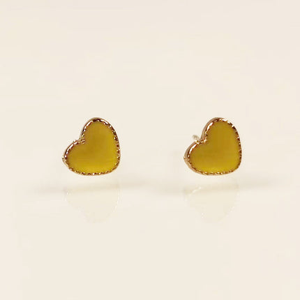 Banana love stud earrings set