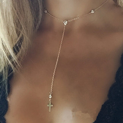 Cross Chain Necklace