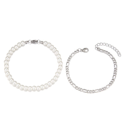 Two Layers Pearl Bracelet