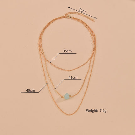 Nature Stone Choker Chain Necklaces - FASHION SHEGOODS LLC