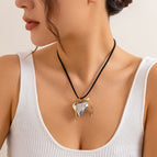Imitation Rhodium Color-Necklace