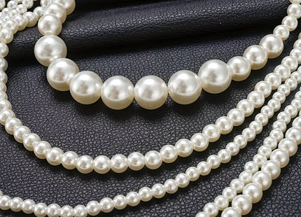 Multilayer Elegant Imitation Pearl Chain Necklace for Women Trend Luxury Beads Choker Neck Jewelry Gift Wed Accessories pearl necklaces for women pearl necklace pearl necklace