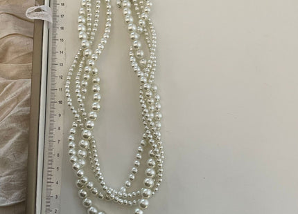 Pearls Jewelry Multilayer Pearl Necklace for Women