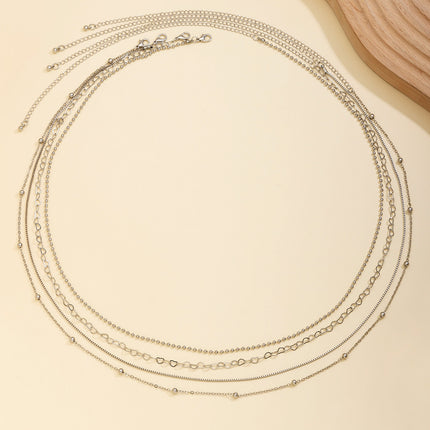 Multi-layer Metal Body Chain Sexy Vacation Waist Chain